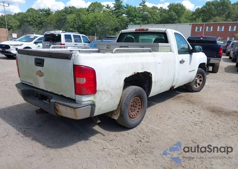2008 Chevrolet Silverado 1500 Work Truck from USA, damaged, VIN 1GCEC14X68Z332459